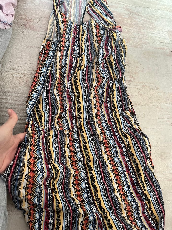 Parlak Çok Renkli tulum - Görsel 3