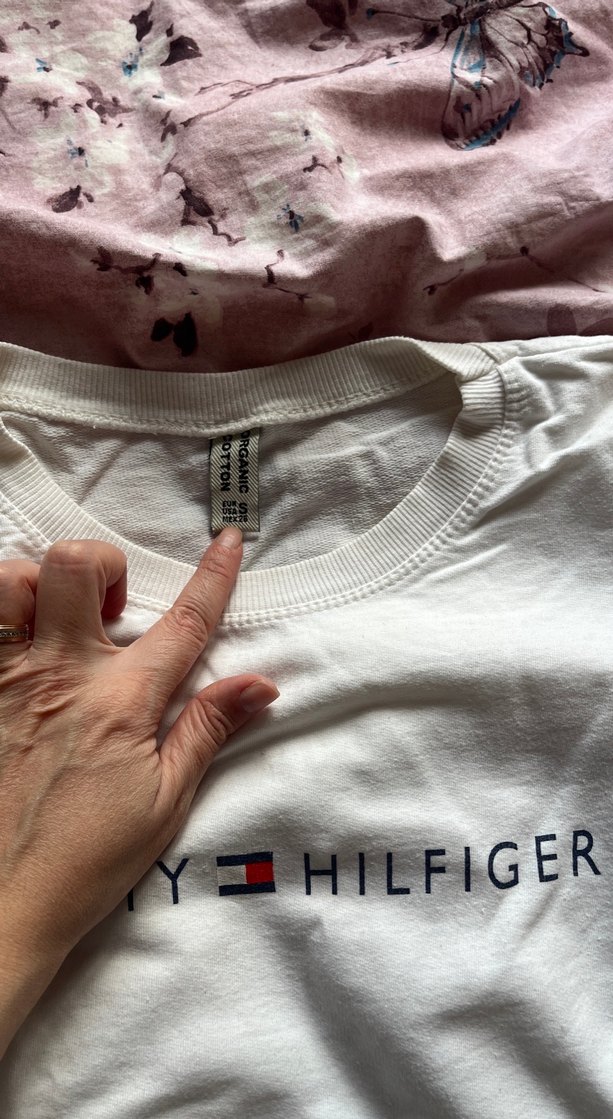 Tommy Hilfiger Beyaz Uzun Kollu Sweatshirt - Görsel 2