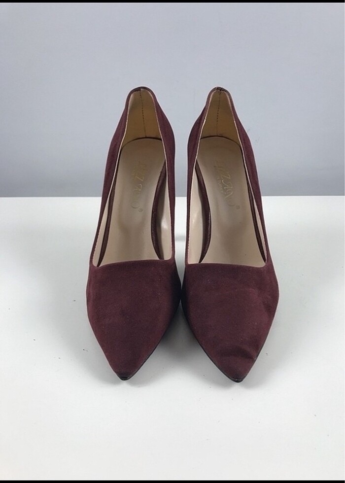 Bordo topuklu - Görsel 5