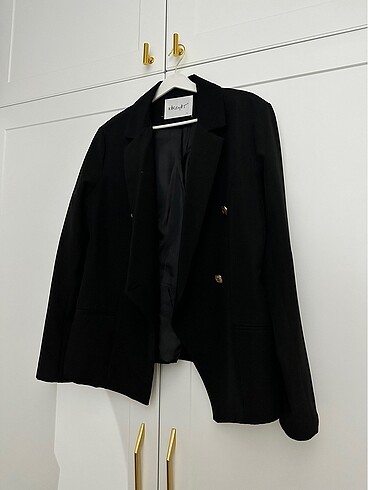 Siyah blazer ceket