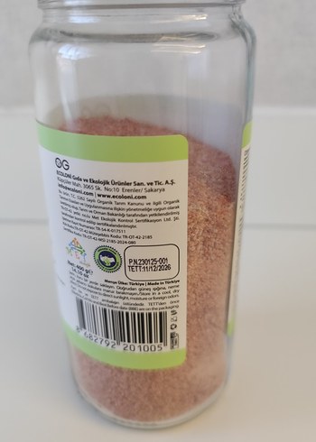 Organik Bebek Tarhanası 400g - Görsel 3