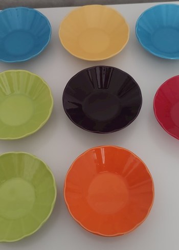 Çok Renkli Modern çay tabağı - Görsel 2