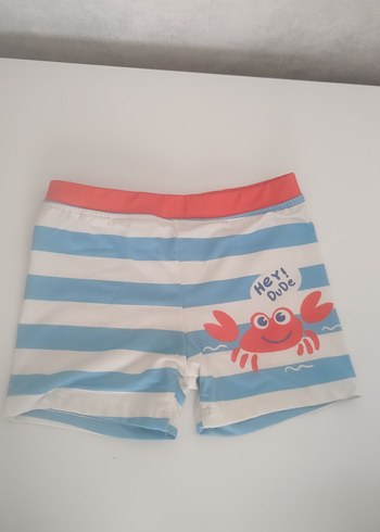 Erkek Çocuk Renkli Çizgili Deniz Şortu