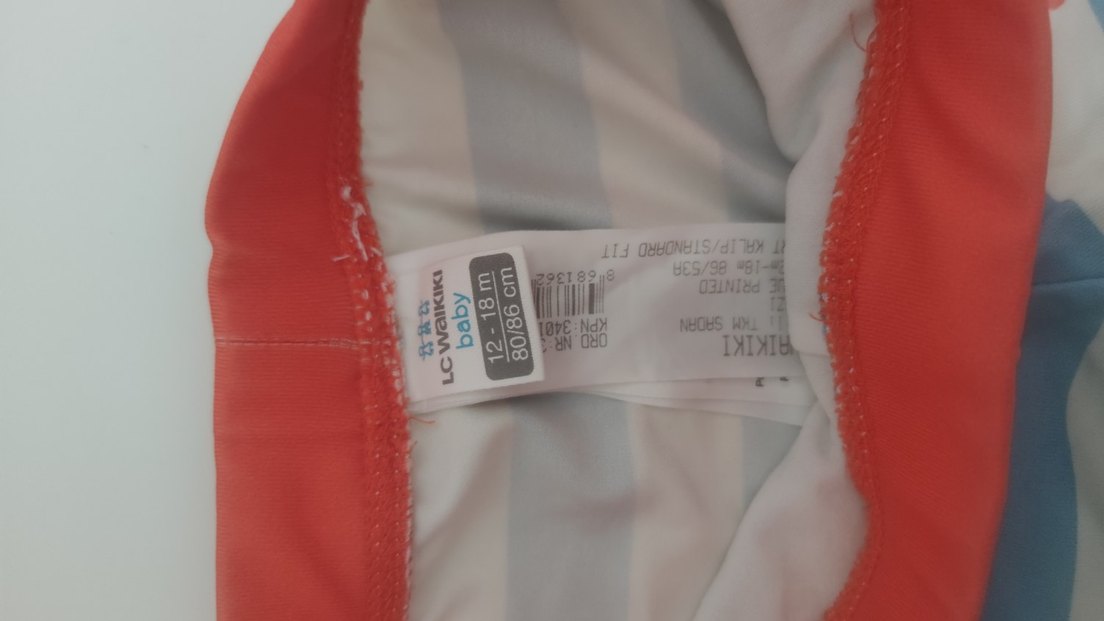 Erkek Çocuk Renkli Çizgili Deniz Şortu - Görsel 3