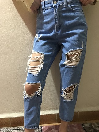 BOY FRIEND YIRTIK PANTALON