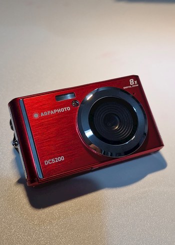 Diğer AGFAPHOTO Realishot DC5200 Kırmızı Dijital Kamera