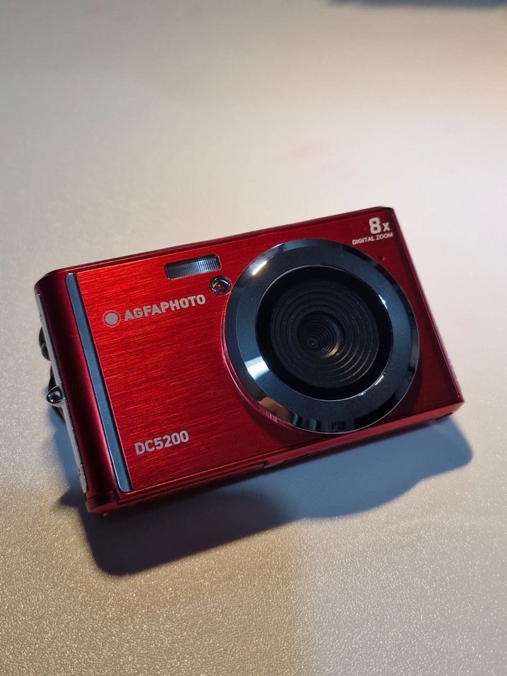 AGFAPHOTO Realishot DC5200 Kırmızı Dijital Kamera - Görsel 2