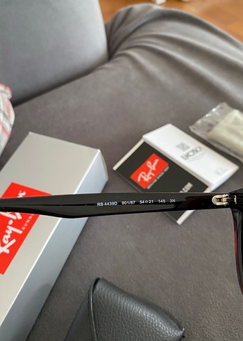  Beden siyah Renk Ray Ban RB 4439D 54 901/87 Unisex Güneş Gözlüğü