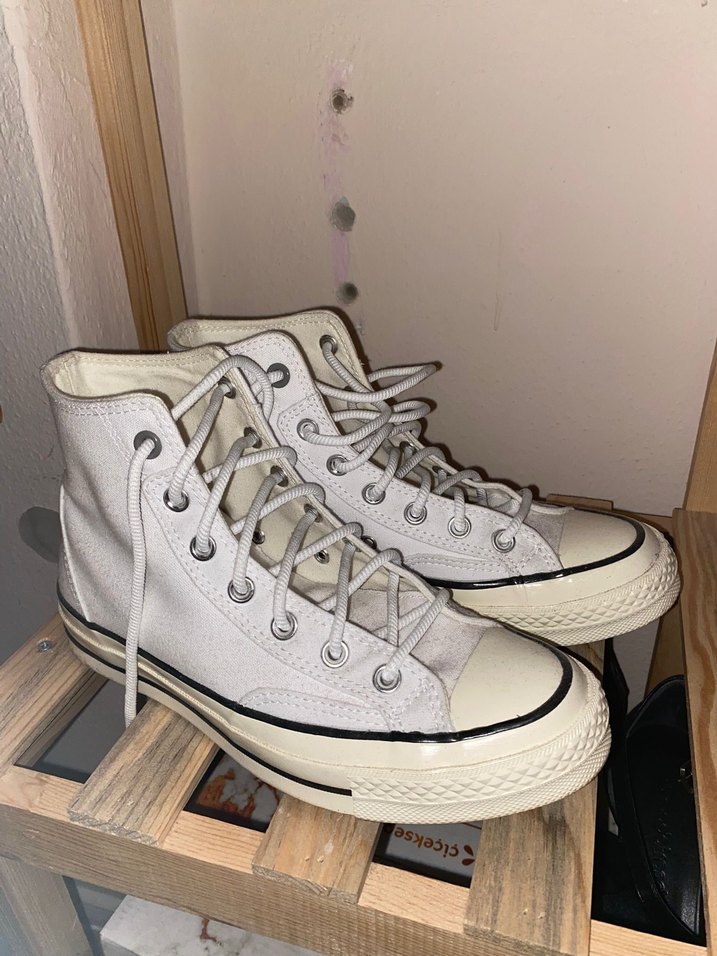 Beyaz Converse Chuck 70 modeli Spor Ayakkabı - Görsel 2