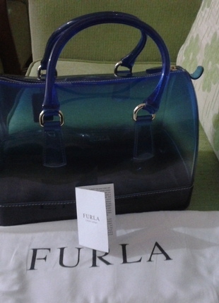 diğer Beden mavi Renk Orjinal Furla Candy Bag çanta