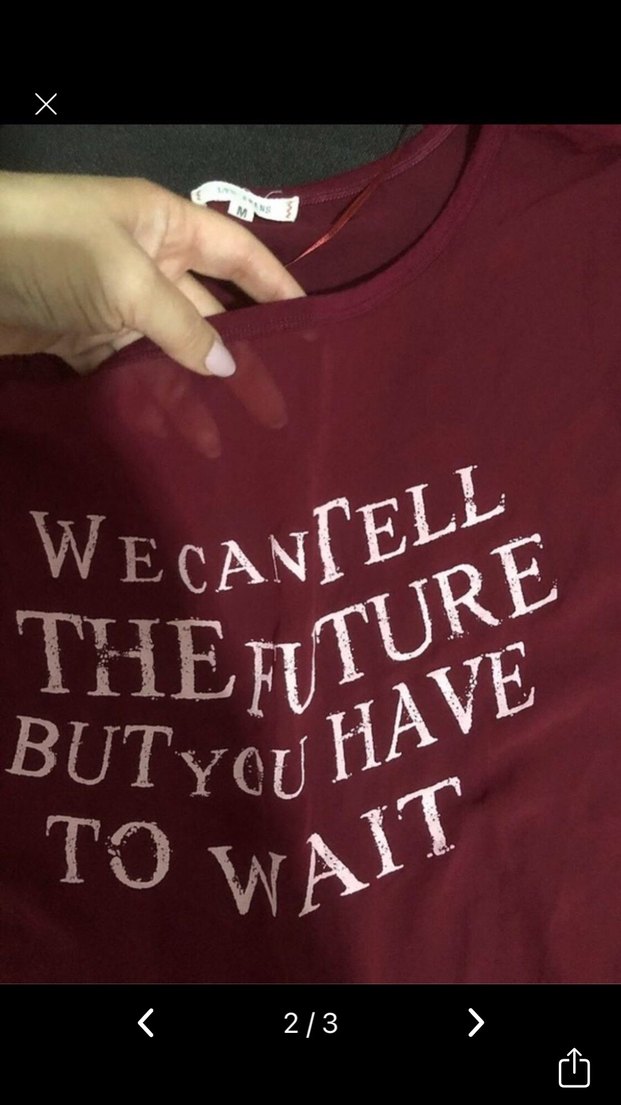 wintage transparan bordo sweatshirt - Görsel 2