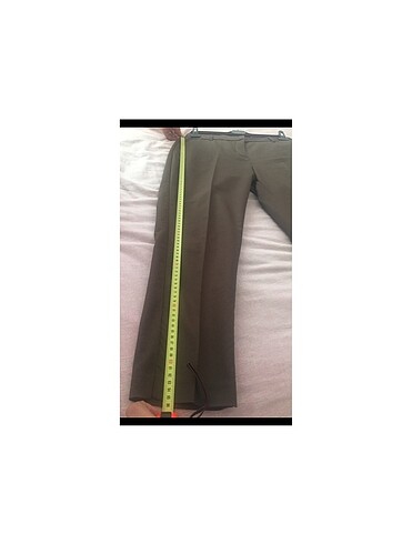 3 adet 44 beden mevsimlik cigarette kumaş pantolon tok kumaş - Görsel 6