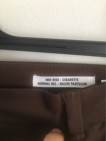 3 adet 44 beden mevsimlik cigarette kumaş pantolon tok kumaş - Görsel 9