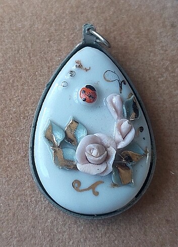 Porselen kolye ucu - Görsel 4