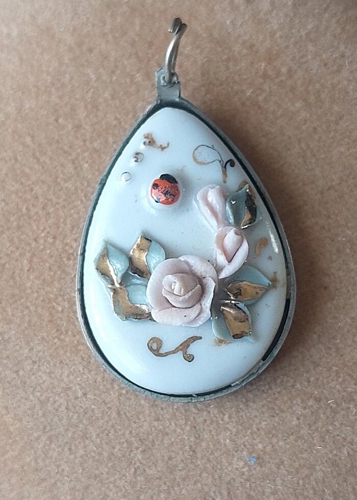 Porselen kolye ucu - Görsel 3