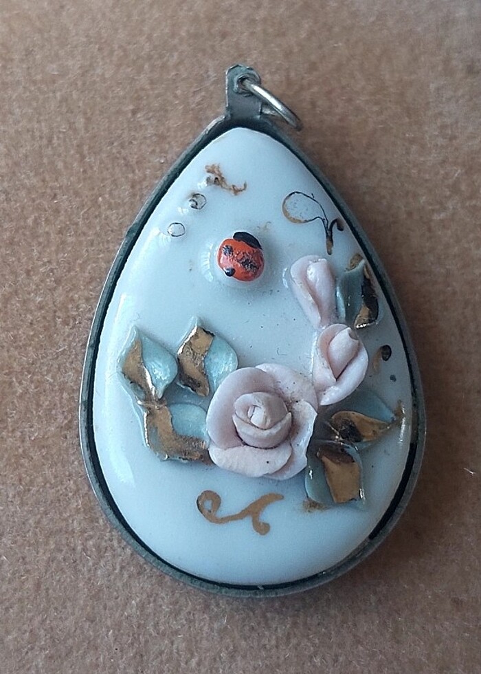 Porselen kolye ucu - Görsel 4