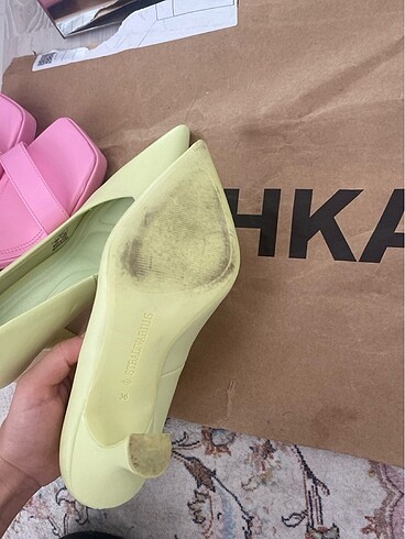 36,5 Beden STRADIVARIUS 36-37 numara topuklu ayakkabı