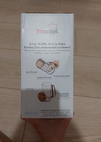 Freecook Hamur Porsiyonlayıcı 1 Litre - Görsel 2