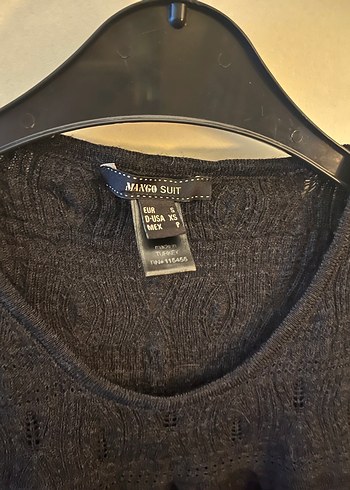 Siyah Kolsuz Midi triko Elbise - Görsel 4