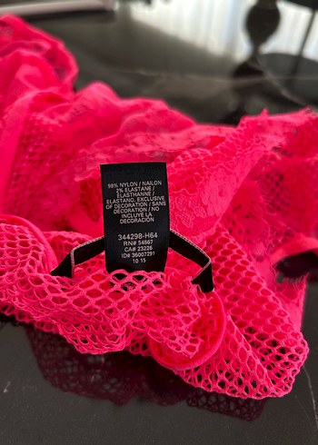 Victorias Secret Fuşya Rengi Body - Görsel 8