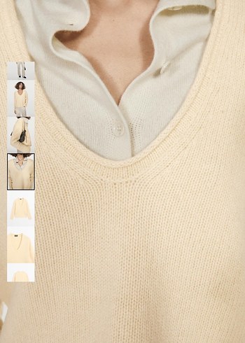 Massimo Dutti 100% yün Kazak - Görsel 3