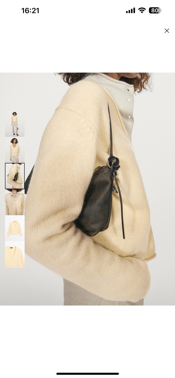 Massimo Dutti 100% yün Kazak - Görsel 2