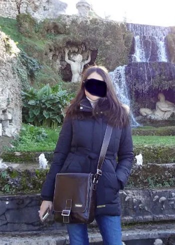 Mango Kürklü Siyah Kadın Kışlık Mont - Görsel 5