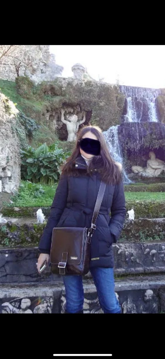 Mango Kürklü Siyah Kadın Kışlık Mont - Görsel 5