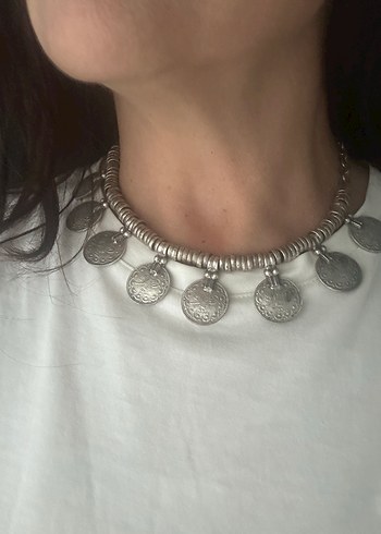 Bohem Zincir Detaylı Choker - Görsel 3