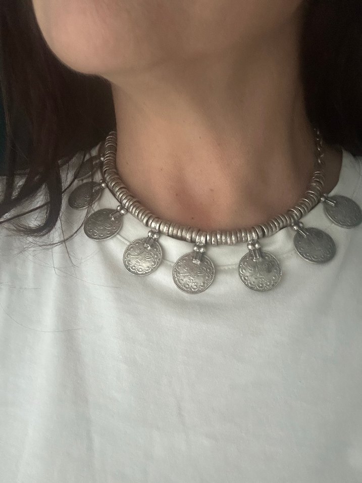 Bohem Zincir Detaylı Choker - Görsel 3