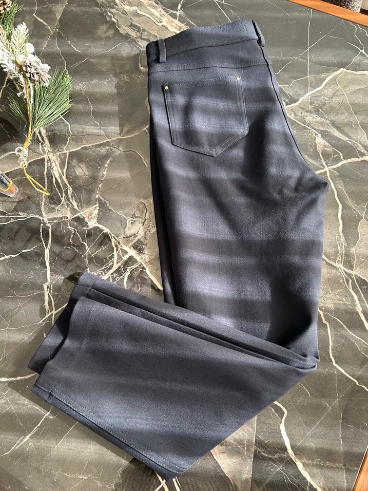 Siyah Kemerli Kadın Kumaş Tayt-Pantolon - Görsel 3