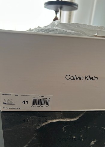 Calvin Klein Low Top Lace Sneaker - Görsel 10