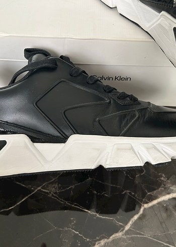 Calvin Klein Low Top Lace Sneaker - Görsel 6