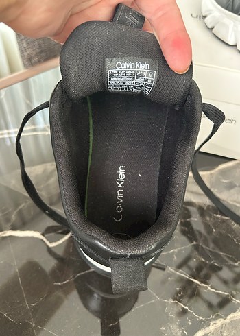 Calvin Klein Low Top Lace Sneaker - Görsel 9