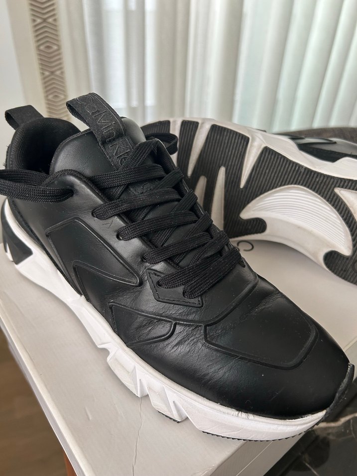 Calvin Klein Low Top Lace Sneaker - Görsel 4