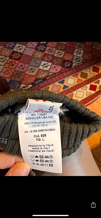 Beden haki Renk Moncler eldiven