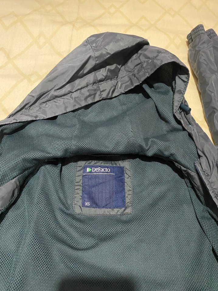 XS yagmurluk rüzgarlık defacto - Görsel 3