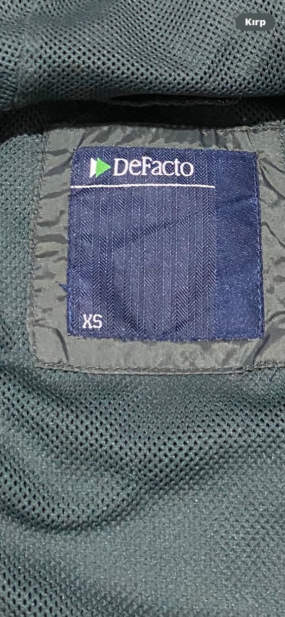 XS yagmurluk rüzgarlık defacto - Görsel 2