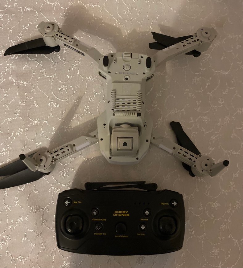 CORBY CX017 Zoom Ultimate Drone SADECE B1 motor pervane dönmüyor - Görsel 2