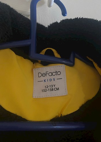 Sarı Fermuarlı Erkek Çocuk Street Wear Mont - Görsel 4