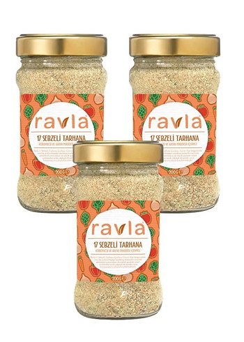 Ravla 17 Sebzeli Tarhana 3'lü Paket 200g