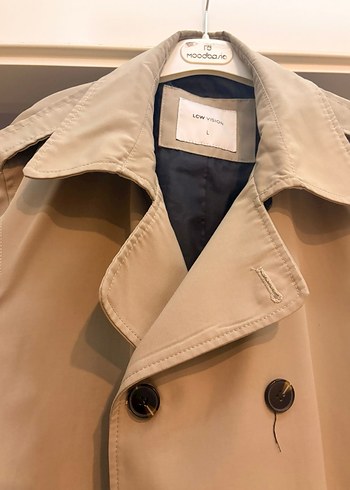 Bej Kadın Süet Midi Trençkot - Görsel 2