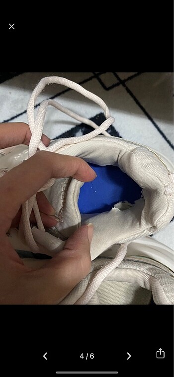 38,5 Beden pembe Renk Orijinal Reebok kadın spor ayakkabı