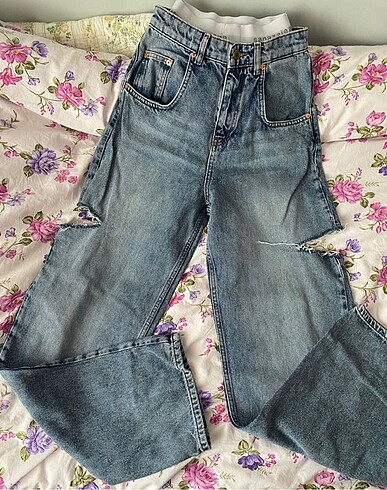 xs Beden mavi Renk Sagaza allure jean