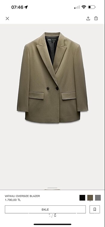 Blazer zara