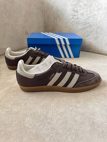 37 Beden Adidas samba kahverengi