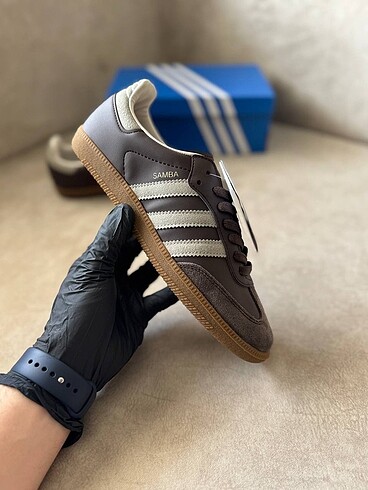 37 Beden kahverengi Renk Adidas samba kahverengi