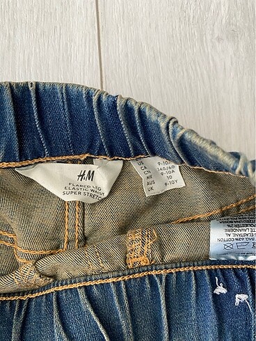 8 Yaş Beden mavi Renk H&M kız çocuk kot