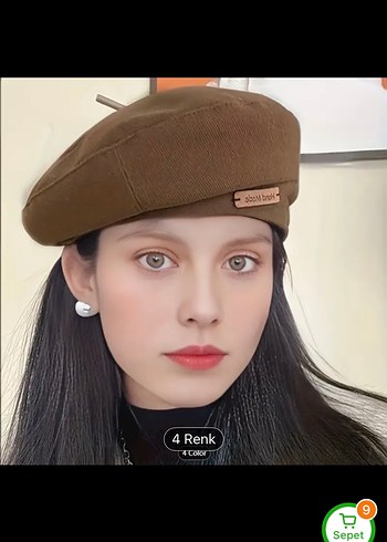 Camel Kadın ressam bere - Görsel 3