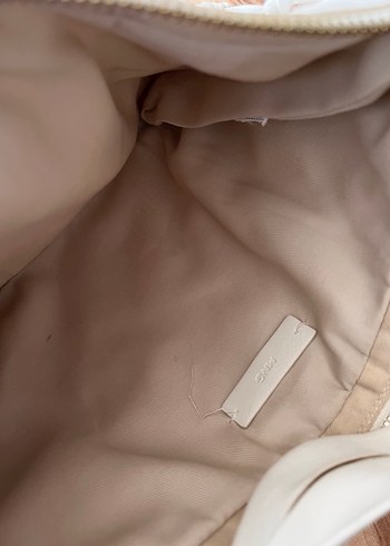 Mango Beyaz Deri fileli Kadın Çanta - Görsel 2